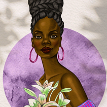 Mi proyecto del curso: Ilustración digital con técnicas tradicionales. Un progetto di Disegno a matita, Disegno, Illustrazione digitale e Disegno di ritratti di Alejandra Cárdenas - 20.02.2024