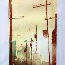 Meu projeto do curso: Pintura expressiva com aquarela: crie ilustrações envolventes. Fine Arts, Painting, and Watercolor Painting project by Ricardo Trevisan - 03.06.2024