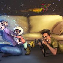 MY art. Traditional illustration, and Animation project by Roberto Sanchez - 03.29.2024