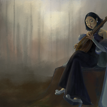 Final Project for my character; Zen Musician Ein Projekt aus dem Bereich Design, Digitale Zeichnung, Digitale Malerei und Design von Figuren von chanwingtin - 10.04.2024