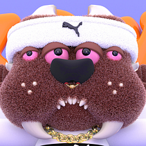 Spider Bear. Een project van 3D van Kevin Ochoa Santi - 23.04.2024