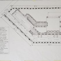 Final Drafting Class Project - Library Ein Projekt aus dem Bereich Architektur, L, schaftsbau, Architektonische Illustration und Innenarchitektur von Fern Garrett - 12.12.2022