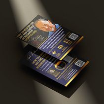 Art & Science of Business Storytelling A6 Leaflet. Un progetto di Graphic design, Eventi e Stampa di Jan Nobleza - 17.04.2024