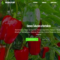 (web) Naturalplant.cl. Design, Web Design, Desenvolvimento Web, e UX / UI projeto de José Zappata - 04.06.2024