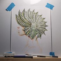 Mi proyecto del curso: Retrato creativo en claroscuro con lápiz. Un proyecto de Ilustración tradicional, Dibujo a lápiz, Dibujo de Retrato, Dibujo artístico y Dibujo con lápices de colores de Camilo A Arango - 23.06.2024