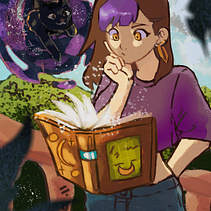 Meu projeto do curso: Ilustração digital de personagens mangá Ein Projekt aus dem Bereich Traditionelle Illustration, Design von Figuren, Comic, Digitale Illustration und Manga von Maria Thauany Rodrigues Silveira - 10.07.2024