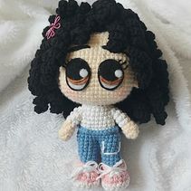 Mi proyecto del curso: Amigurumis: personas tejidas a crochet . Seni, Kerajinan, Desain Mainan, Seni Serat, Merenda, Amigurumi, Dan Desain Tekstil proyek oleh Gladys Diaz - 07.22.2024