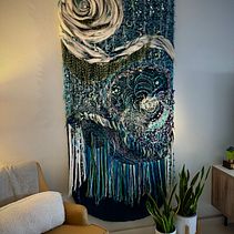 Water, No Love Lost. Un projet de Broderie, Art textile, Upc, cling, Crochet, Écriture créative, Tissage, Design textile , et Artisanat de Aileen Rodríguez Saldaña - 28.12.2018