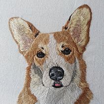 Mi proyecto del curso: Needle painting para principiantes Ein Projekt aus dem Bereich Stickerei, Naturalistische Illustration und Textildesign von Paulina Oses - 28.07.2024