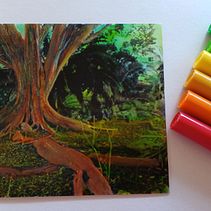 My project for course: Introduction to Colour Psychology: Chromatic Narrative . % Mariana Hernández Curbelo tarafından hazırlanan Geleneksel illüstras, on, Güzel sanatlar, Tablo, Sulubo, a Resim, Çocuk İllüstras, onu, Anlatı, Ve Renk Teorisi projesi - 07.30.2024