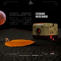 Ciclope Z-3. Un projet de 3D , et Modélisation 3D de Martin Di Filippo - 31.07.2024