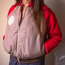 Mi proyecto del curso: Corte y confección de una cazadora bomber desde cero. Un progetto di Fashion design, Cucito, Modellistica, confezione sartoriale e Ricamo di Miriam Godoy Pérez - 04.08.2024