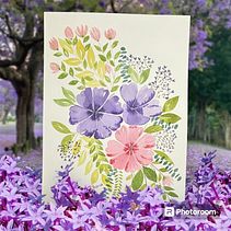 ACUARELA FLORAL Ein Projekt aus dem Bereich Malerei und Aquarellmalerei von KarinJane RIQUELME AZOCAR - 04.08.2024