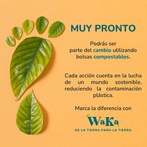 Waka bolsas compostables. Un proyecto de Marketing, Redes Sociales, Marketing Digital, Mobile marketing, Instagram y Marketing para Instagram de Elkin Sanchez - 13.08.2024