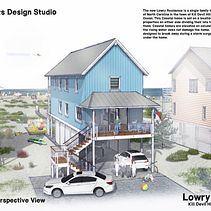 Kill Devil Hills, North Carolina, USA - Coastal Residence, Storm Surge Tide Area. Architecture project by Bryan Leather - 09.08.2024