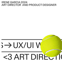 Web Portfolio. Graphic Design, Art Direction, UX / UI, and Product Design project by Irene Garcia - 09.24.2024