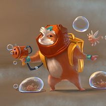 Mi proyecto del curso: Pintura digital de personajes: ilustra con luz y color. Character Design, Traditional illustration, Digital Illustration, and Digital Painting project by Jason Gamaliel Guerra Mena - 11.21.2024