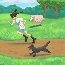 Mi proyecto del curso: Ilustración y diseño de personajes para cuentos infantiles. Un proyecto de Diseño de personajes, Ilustración infantil, Ilustración tradicional y Narrativa de Carlos Poveda - 28.09.2024