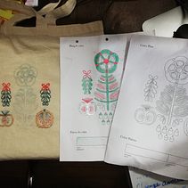 Mi proyecto del curso: Teoría del color para proyectos textiles. Un proyecto de Bordado, Diseño de moda y Teoría del color de G C - 22.10.2024