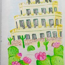 My project for course: Sketchbook Illustration with Colored Pencils. Projekt z dziedziny  R, sunek art, st, czn,  R, sunek,  Sztuki piękne, Trad, c, jna ilustracja, R, sunek ołówkiem, Sketchbook i Sketching użytkownika Laura - 27.10.2024