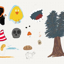 Mi proyecto del curso: Técnicas de ilustración para desbloquear tu creatividad. Un projet de Beaux Arts, Design , Illustration traditionnelle, Peinture, Créativité, Créativité avec les enfants , et Carnet de croquis de Aarón Rodríguez - 30.10.2024