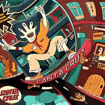 Santa Cruz - Key visual. Ilustração digital projeto de Vi Tran - 24.11.2024