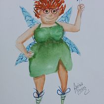 Ilustrações para livros e personagens. Traditional illustration project by Anísia Rosas Reis - 11.25.2024