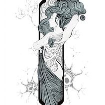 Ilustración al estilo Art Nouveau. Digital Illustration, Drawing, Creativit, and Editorial Design project by Ligia Gomadri - 12.19.2024