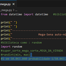 Mega-Sena auto-números. Web Development, and Programming project by Marco Antônio Amancio Da Silva - 12.31.2024