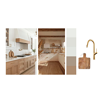 Cocina Cozi. Decoration, Interior Architecture, Interior Decoration, Interior Design, and Spatial Design project by Ana Rodríguez Rejón - 01.09.2025