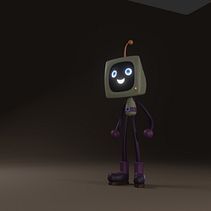 1st Robot. Een project van Ontwerp van personages, Productontwerp, Motion Graphics y  3D-modellering van Antonio Lima - 11.01.2025