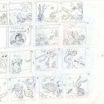 PO-LIPO INNAMORATO. Un proyecto de Ilustración infantil, Dibujo, Diseño editorial, Ilustración tradicional, Stor, board, Stor, telling e Ilustración digital de ALESSANDRA VISSER - 13.01.2025