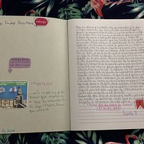 Diario de conversaciones con Simona . Narasi, Mendongeng, Kreativitas, Buku sketsa, Penulisan Kreatif, Dan Penulisan Non-Fiksi proyek oleh Juanita Roa - 01.17.2025