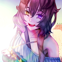 Come with me and I will show you the world . Ilustrație digitală de André Pineda Coronel - 04.21.2025