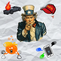 Fake & orange news.. Projekt z dziedziny  Animacja, Trad, c, jna ilustracja, Ilustracja c, frowa, Narracja i Animowana Ilustracja użytkownika Moisés Ruiz Bell. - 26.04.2025