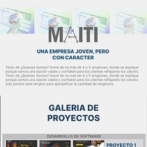 MAITI. Un proyecto de UX / UI y Diseño Web de America Berenice Jimenez Calderon - 30.04.2025