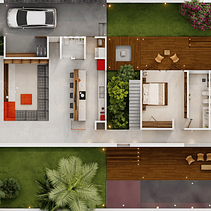 PROJECT: PALMBOOMHUIS. Een project van Architectuur, Interactief ontwerp, Interieurontwerp y Ruimtelijk ontwerp van Marysol Meza Juárez - 14.05.2025