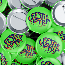 Identidad visual con ilustración - Festival Laptra. Un proyecto de Br, ing e Identidad, Dibujo, Diseño y Diseño gráfico de Mariana Egito - 10.06.2025