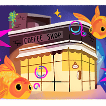 Illustrating Emotions Through Color. Un projet de Art conceptuel, Dessin numérique, Conception de personnages, Illustration traditionnelle, Illustration numérique, Narration , et Théorie des couleurs de Anggita C - 18.06.2025