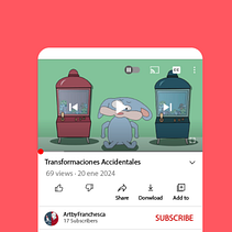 Transformaciones Accidentales. Digital Illustration, 2D Animation, Motion Graphics, Stor, and telling project by Franchesca Diharce Dillon - 06.24.2025