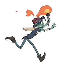 Animated Character Run Cycle Exploration . Ilustrație digitală și Animație de Olivia - 08.04.2025