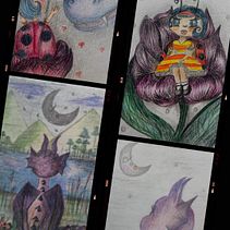 Ilustración y escritura de un libro infantil- KATARINA Y EL JOVEN DRAGON. Un proyecto de Dibujo, Diseño de personajes, Diseño editorial, Ilustración tradicional, Ilustración infantil, Narrativa, Stor, board, Escritura, Escritura creativa y Literatura infantil						 de Katherine Alarcon - 07.08.2025