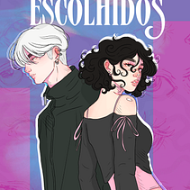 ENTRE OS ESCOLIDOS - CAPA DE LIVRO. Un proyecto de Ilustración digital, Diseño gráfico y Diseño editorial de rayssa oliveira - 21.08.2025