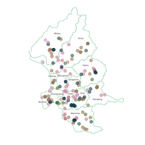 Greening Taipei: Fifty Years of Urban Transformation. Un progetto di Graphic design, Infografica, Design dell’informazione e Design interattivo di Isobel Parkes - 03.09.2025