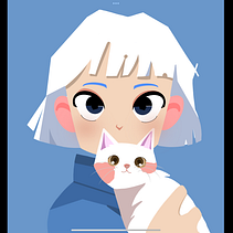 Art infantil digital Ein Projekt aus dem Bereich Digitale Illustration und Zeichnung von Lucía Aranda - 25.10.2025