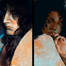 Hermanos. Digital Illustration project by Carolina Gabaldón Santos - 12.06.2025