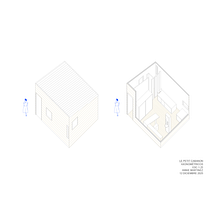 CABANON - LE CORBUSIER - ANNIE MARTINEZ. Architecture, Interior Architecture, Interior Design, Architectural Illustration, L, scape Architecture, and ArchVIZ project by Annie Valentina Martinez Pinzon - 12.13.2025