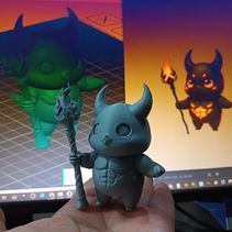 Huallallito  Ein Projekt aus dem Bereich 3D-, Motion-Design mit KI, 3-D-Design, 3-D-Modellierung, KI-Design, Künstliche Intelligenz, Training benutzerdefinierter Modelle, Digitales Design und Produktdesign von Steve Varillas Poves - 11.01.2026