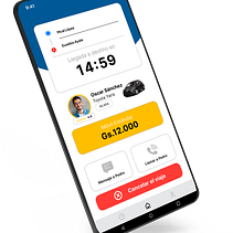 A simple and safe mobility app designed for older adults Ein Projekt aus dem Bereich UX / UI, Mobile Design, App-Design und Digitales Produktdesign von Fatima Britos - 02.02.2026