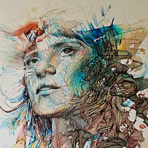 Connections - painted in ink and tea. Un projet de Illustration traditionnelle, Artisanat, Beaux Arts, Peinture, Créativité, Illustration à l'encre, Dessin , et Calligraphie de Carne Griffiths - 26.03.2026